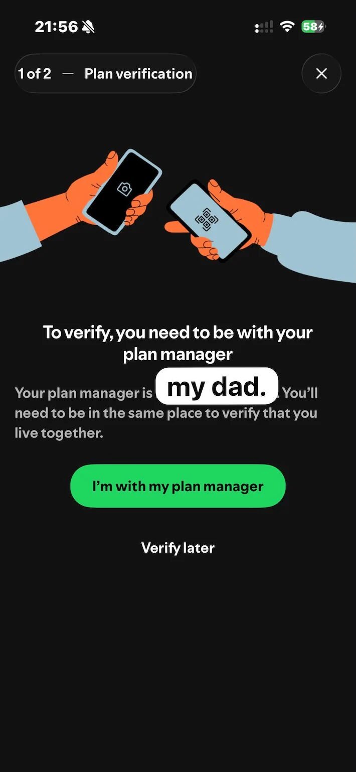‘Não é repressão’: Spotify confirma que verificação via QR Code vai continuar no Plano Família