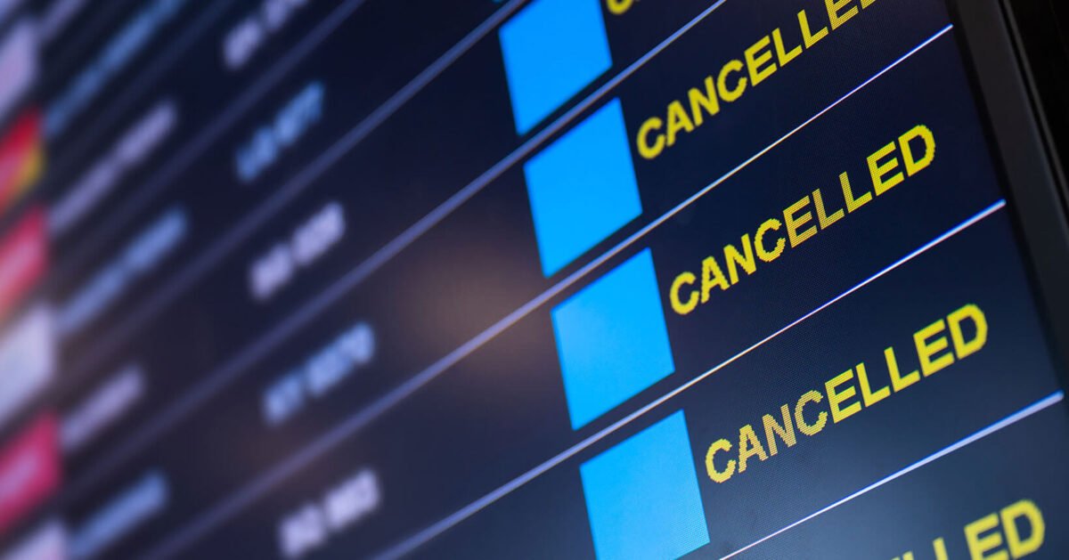 Novas regras de assistência em voos atrasados e cancelados começam a valer na segunda-feira
