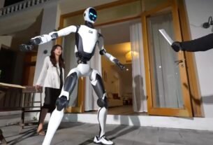 Novo robô ‘ninja’ da Unitree golpeia carro e salva pessoas em vídeo promocional