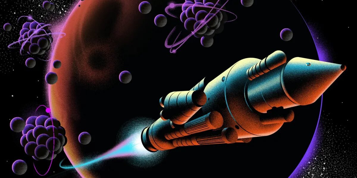 Nuclear-powered spaceships