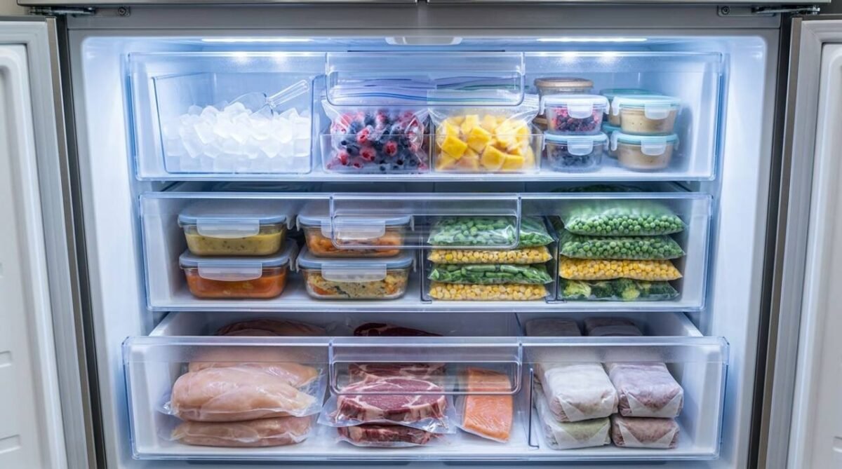 O que significa quando o freezer cria uma camada grossa de gelo mesmo com a porta fechada