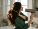 O secador de cabelo pode provocar mais danos quando utilizado muito perto dos fios: cabeleireiros explicam por que a distância e a temperatura influenciam o resultado da secagem