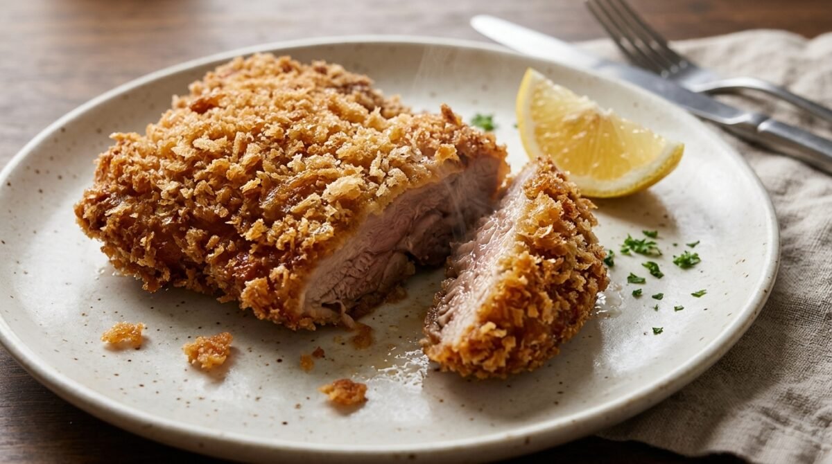 Os chefs de cozinha concordam: “O melhor corte de frango para fazer empanados suculentos não é o peito que a maioria costuma comprar.”