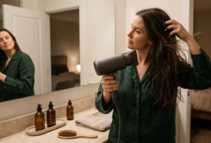 Os especialistas em cabelo explicam: dormir com os fios molhados pode aumentar o atrito e favorecer a quebra, especialmente quando o cabelo já está fragilizado