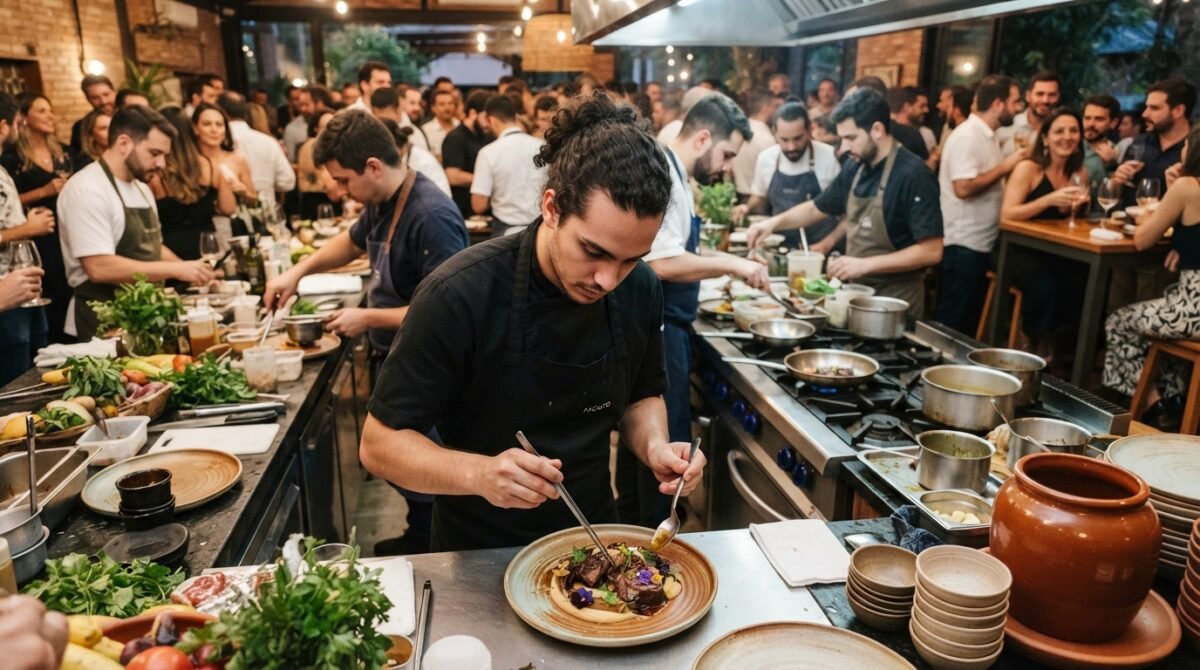 Pacato celebra 5 anos com oito chefs convidados em um evento "Sem Reserva"