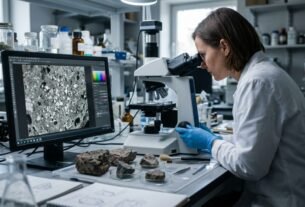 Pequenos fragmentos brancos no concreto romano pareciam um defeito, mas ajudaram cientistas a explicar sua durabilidade: o papel da cal na capacidade de reparar fissuras