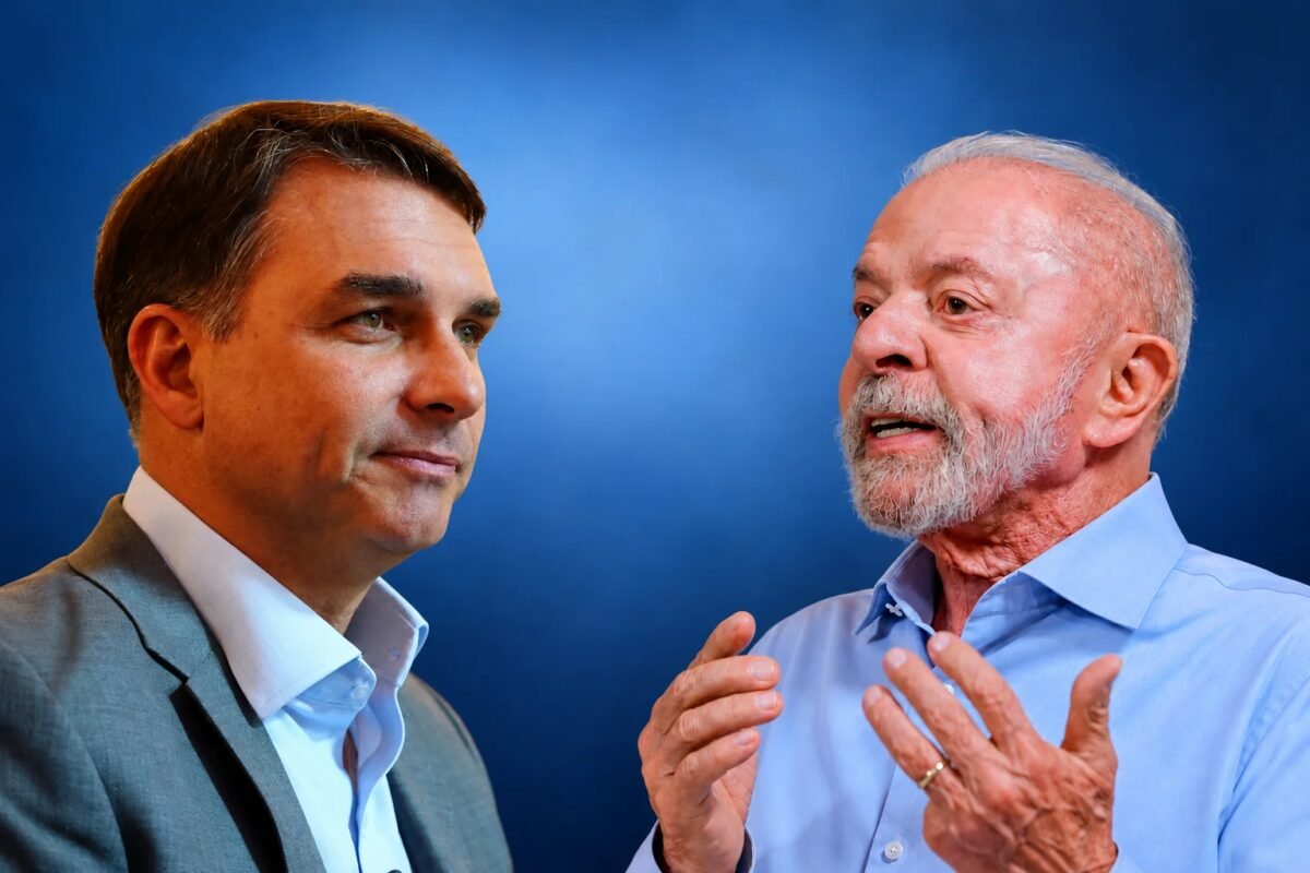 Pesquisa Veritá: Flávio Bolsonaro tem 51,56% e Lula, 48,44%, no 2º turno