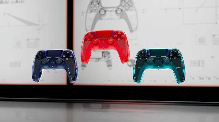 PlayStation anuncia coleção Prism com controles DualSense transparentes para PS5