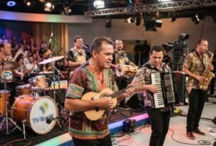 Quinteto Augusto Silva e Frevo Novo embala performance inédita no Cena Musical, da TV Brasil