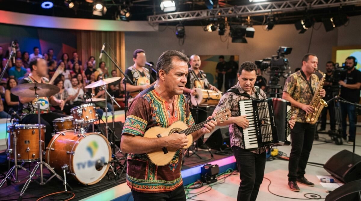 Quinteto Augusto Silva e Frevo Novo embala performance inédita no Cena Musical, da TV Brasil