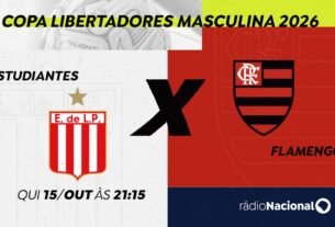 Rádio Nacional transmite Estudiantes x Flamengo pela Libertadores