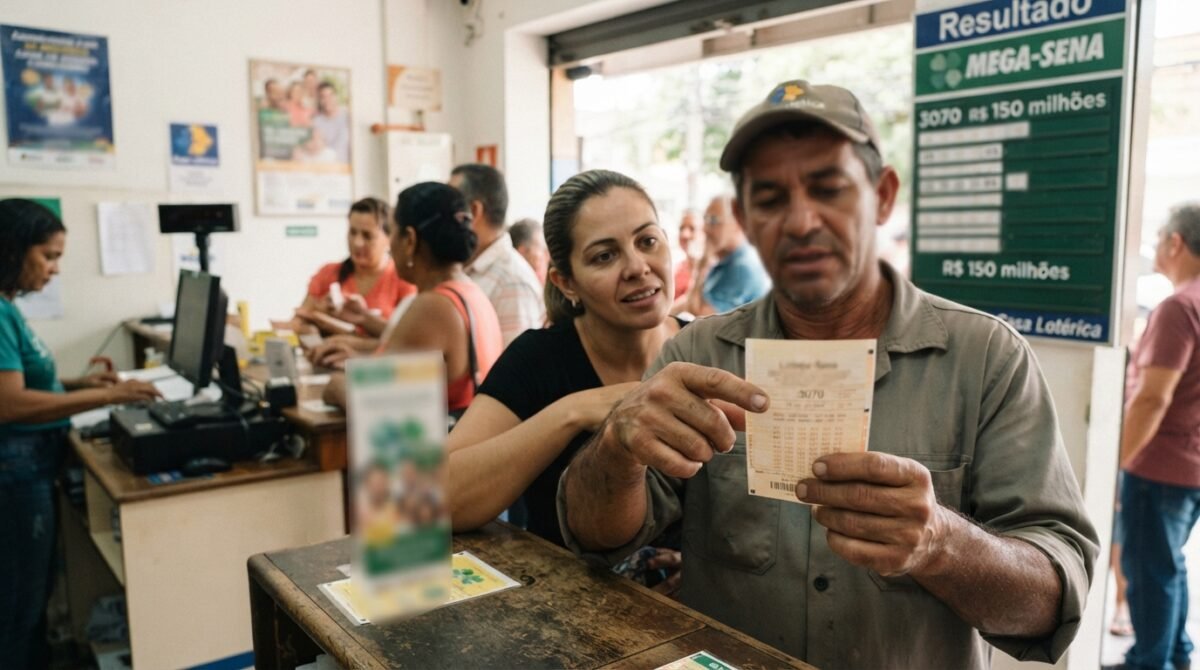 Resultado Mega-Sena 3070: veja os números e saiba se você que levou R$ 150 milhões