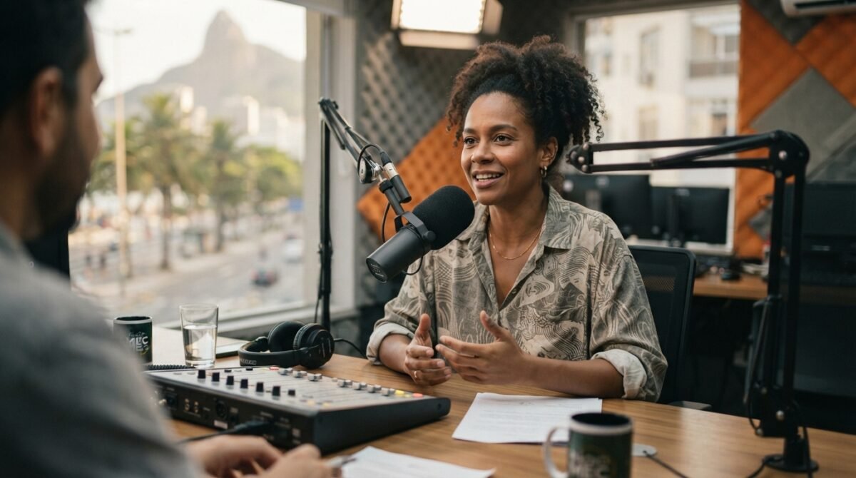 Rosiane Rodrigues é a convidada do programa Conversa com o Autor, da Rádio MEC