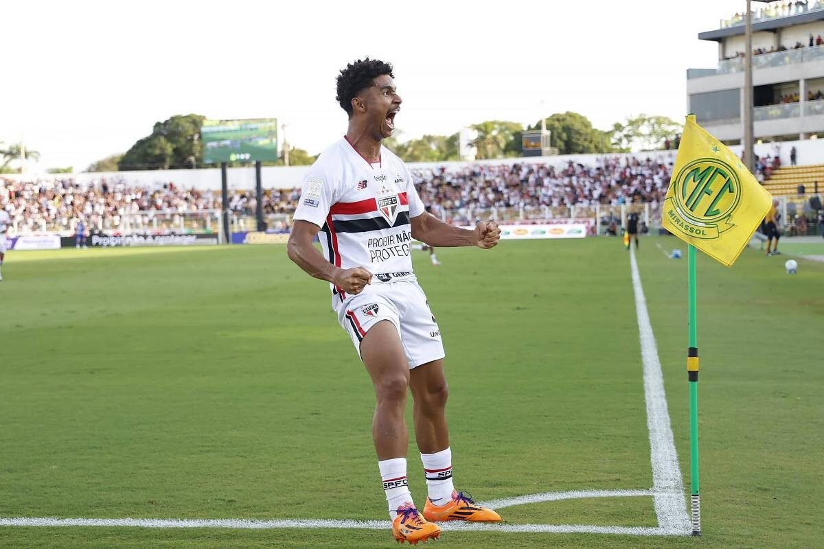 São Paulo empata com Mirassol e mantém jejum como visitante