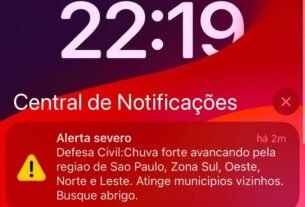 São Paulo entra em estado de atenção para alagamentos na madrugada deste domingo (25)