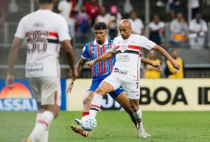 São Paulo perde para o Bahia e mantém jejum como visitante