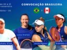 Seleção feminina de tênis é convocada para Billie Jean King Cup