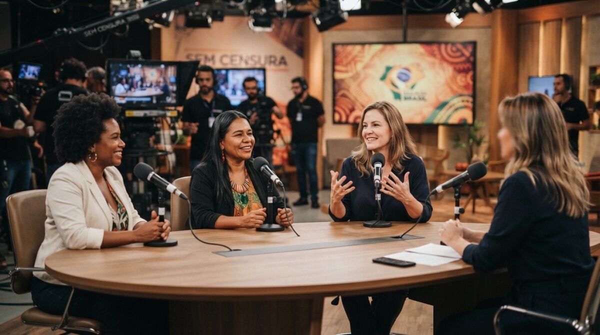 Sem Censura celebra Dia do Professor com presença de educadoras no programa da TV Brasil