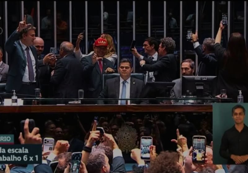 Senado aprova fim da escala 6×1 por 75 votos a 1 em dois turnos: trabalhar 5 dias e folgar 2