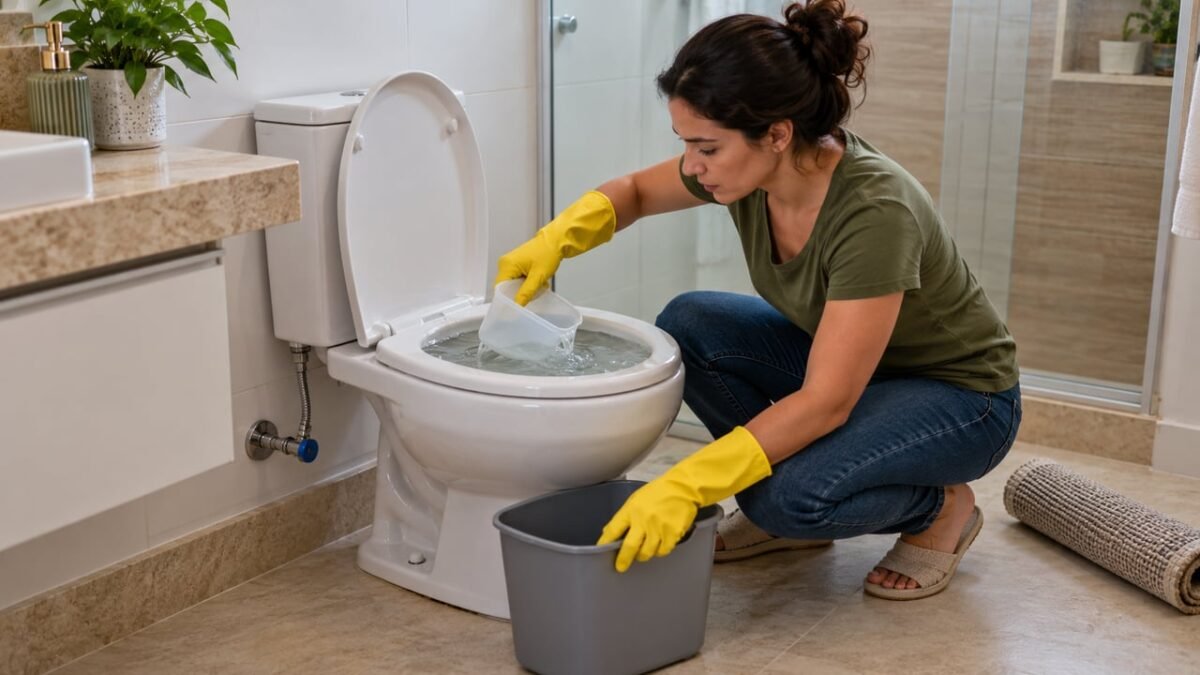 Seu vaso sanitário está entupido e você não tem um desentupidor em casa? Veja como funciona o método do papel higiênico
