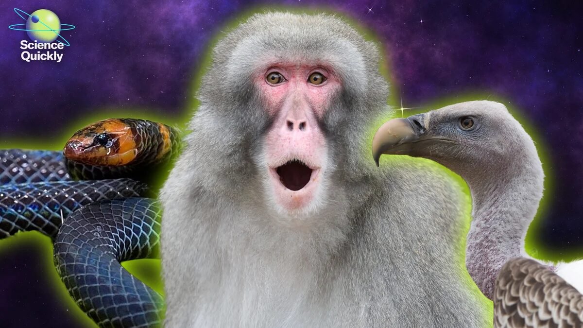 Snakes that cartwheel, vultures that groan, a mysterious Martian moon, and more