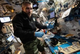 Space botanist conducts plant experiments in orbit | Space photo of the day for Oct. 21, 2026