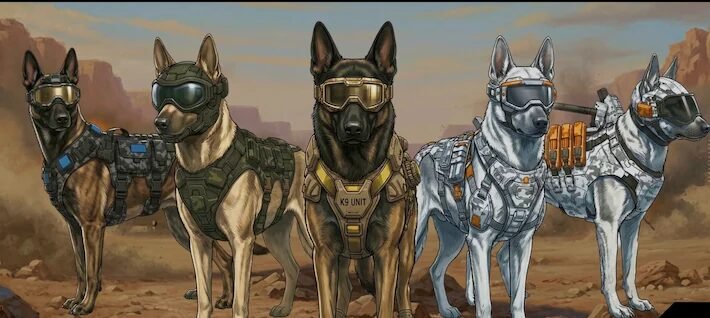 Startup quer criar cães geneticamente modificados para ações militares e de resgate