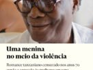 Uma menina no meio da violência