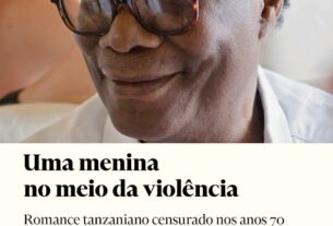 Uma menina no meio da violência