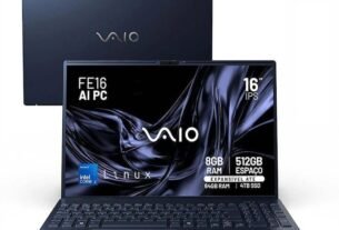 VAIO lança notebook com chip Wildcat Lake por R$ 4,1 mil, mas com apenas 8 GB de RAM