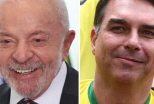 Vantagem de Flávio sobre Lula diminui para 47% a 46%, mostra Datafolha