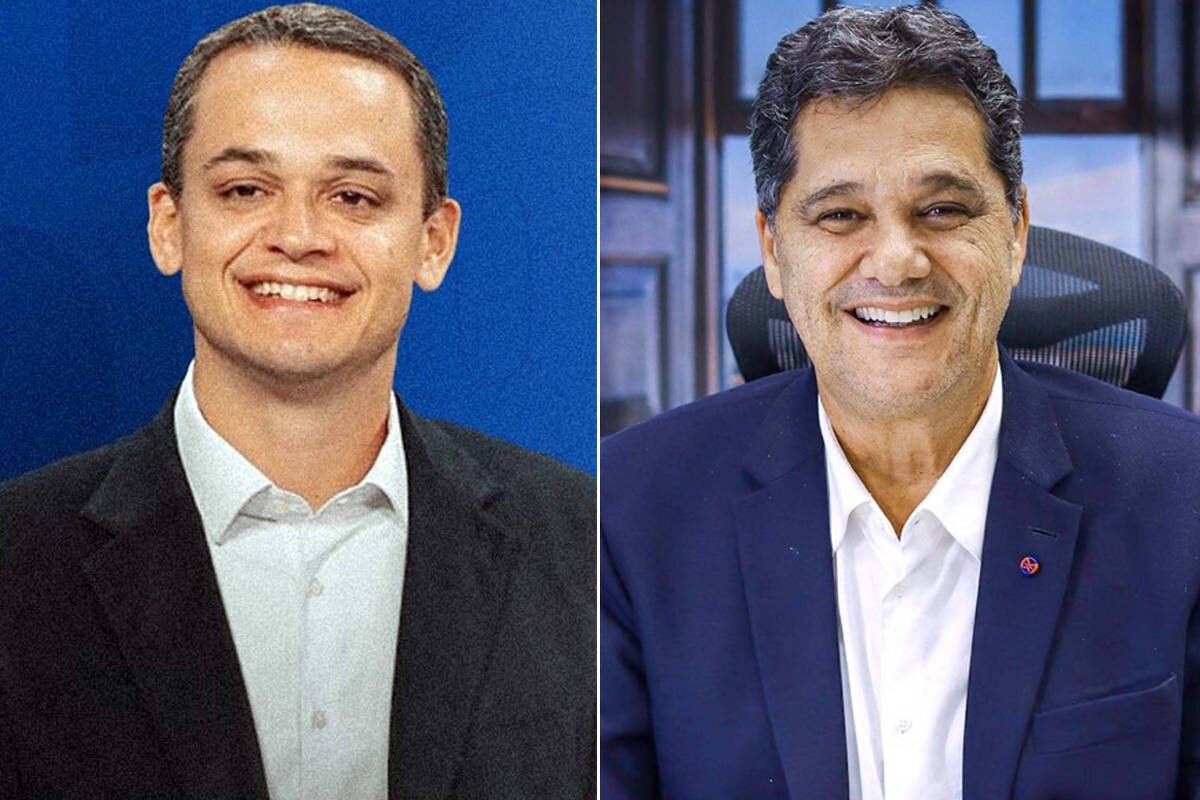 Veja os números de Lorenzo Pazolini e Ricardo Ferraço, candidatos ao governo do Espírito Santo