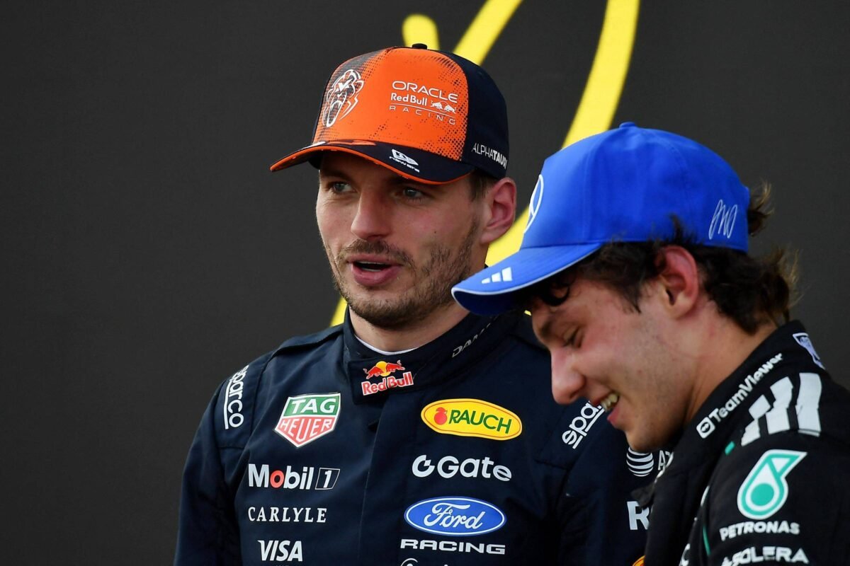 Verstappen ameaça adiar coroação histórica de Antonelli na F1