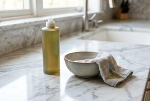 Vinagre não serve para limpar qualquer superfície: por que bancadas de pedra natural exigem atenção antes de receber receitas caseiras