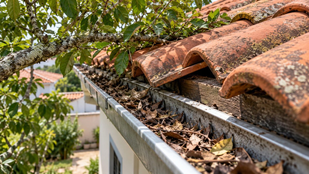 Vizinho planta uma árvore junto ao muro, os galhos avançam sobre o telhado ao longo dos anos e uma poda feita sem autorização termina em discussão entre as duas famílias