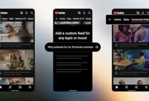 YouTube muda interface no celular e lança feeds personalizados com IA; confira como ficou